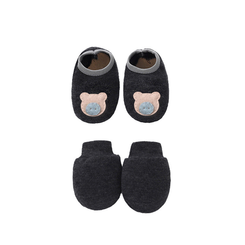 Baumwollhandschuhe Baby Fußstulpen
