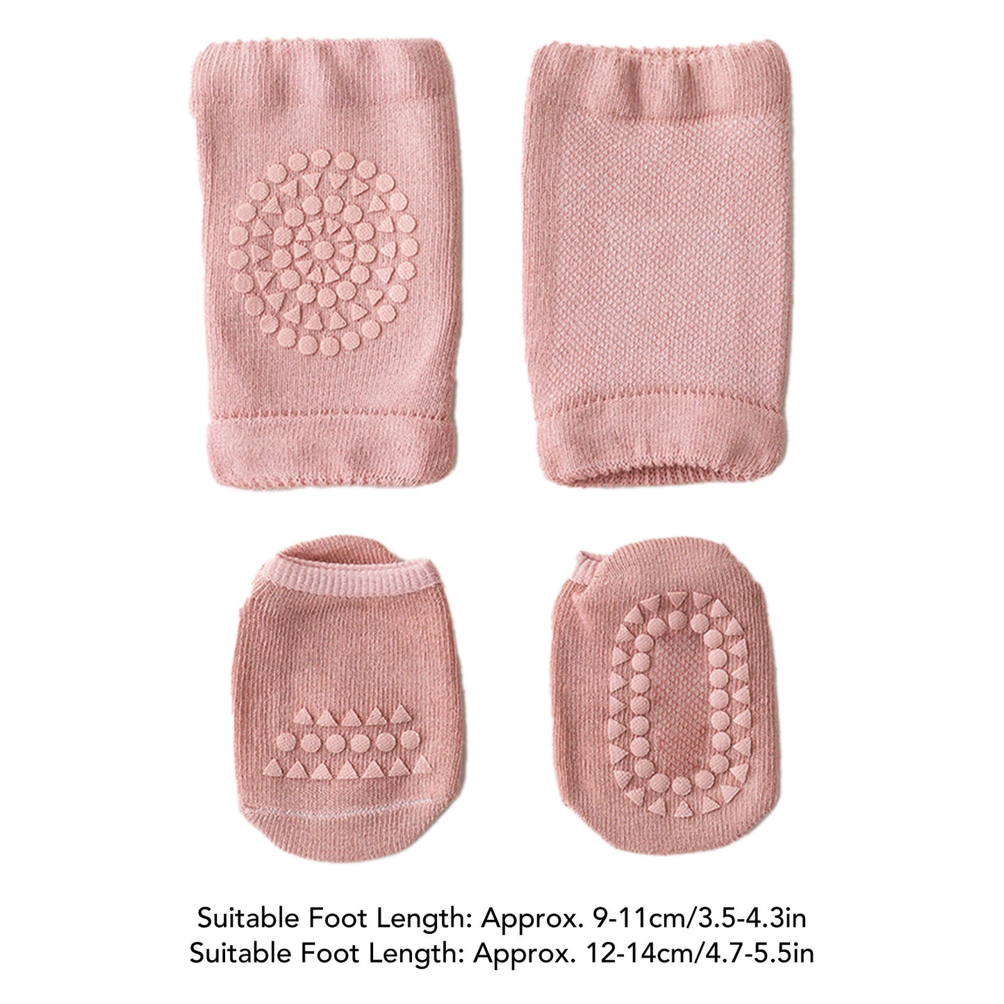 Knieschoner-Socken-Set für Babys