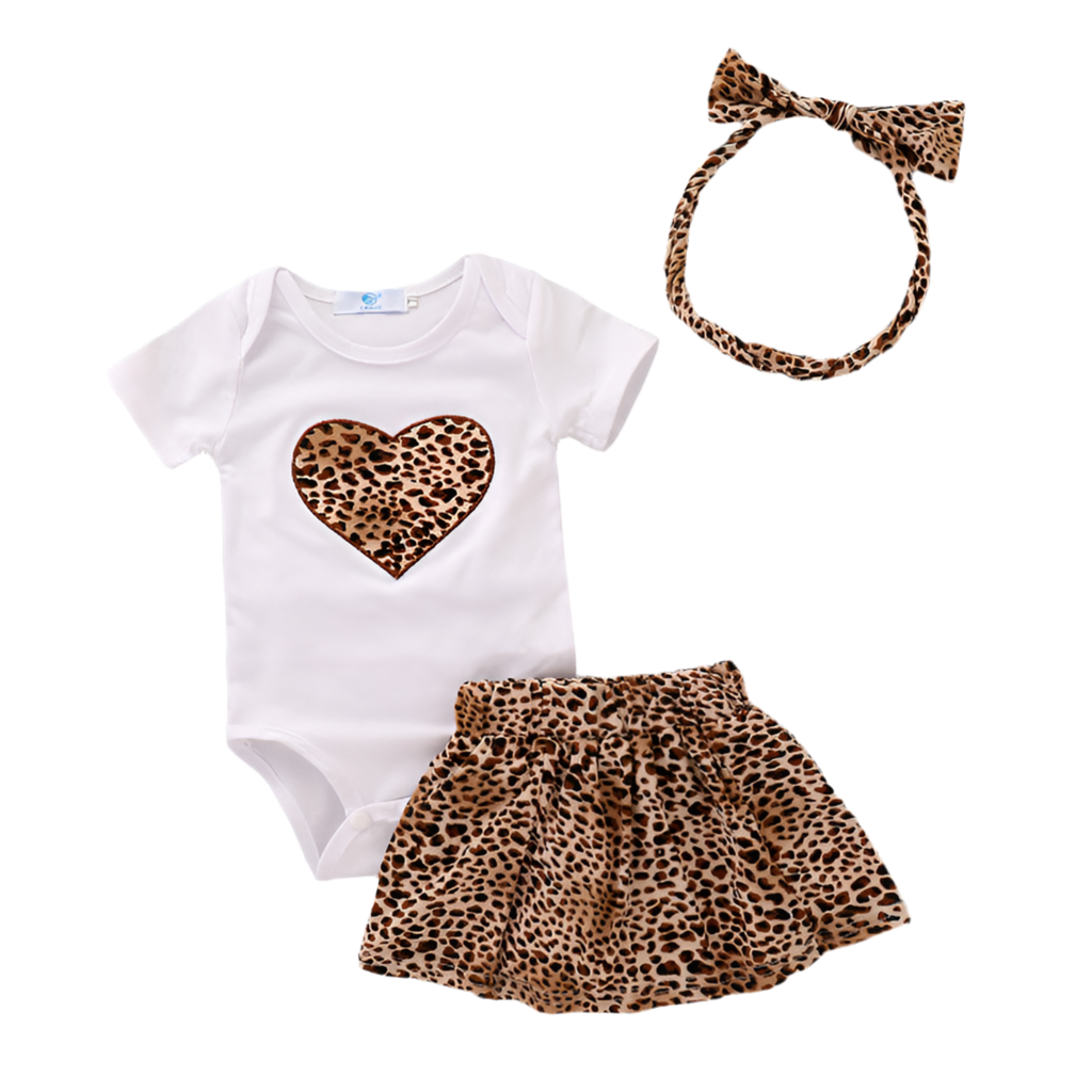 Gedruckter Liebe Romper Kinderkleidung