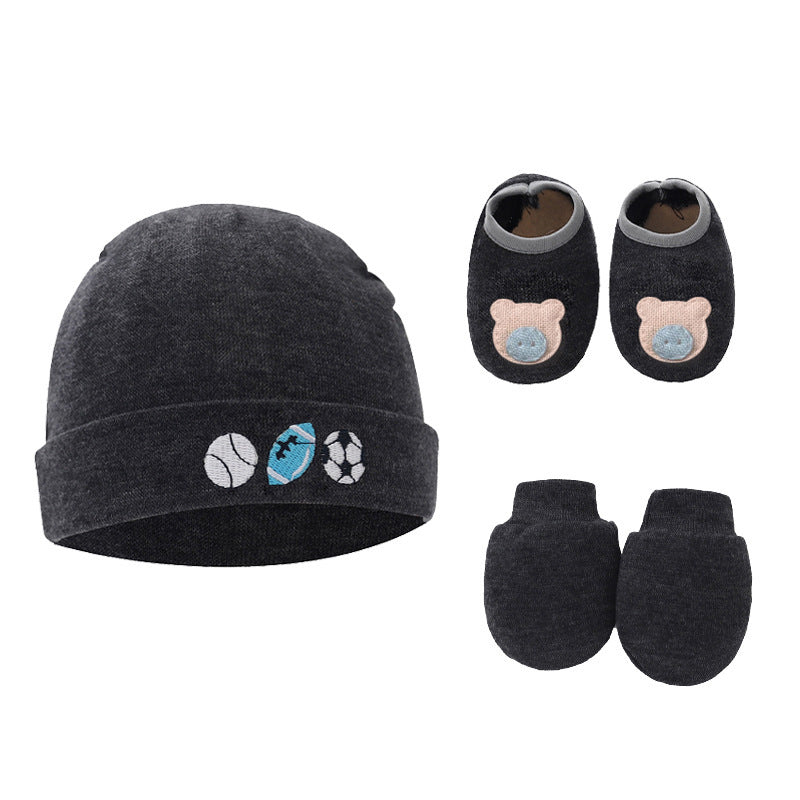 Baumwollhandschuhe Baby Fußstulpen