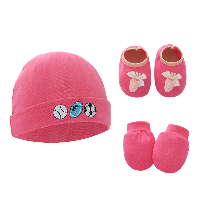 Baumwollhandschuhe Baby Fußstulpen