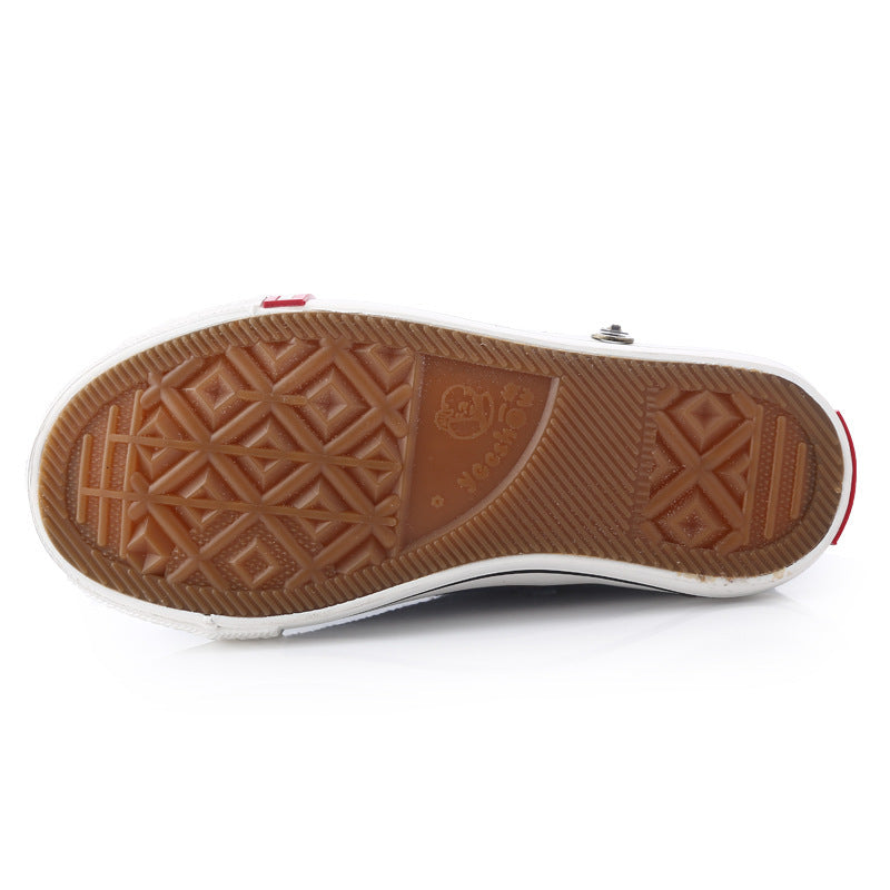 Schuhe in Jeansoptik