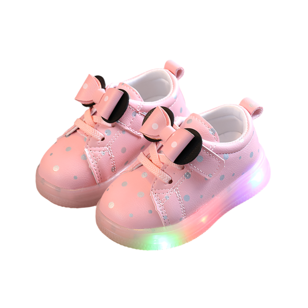Mädchen Sneaker mit LED