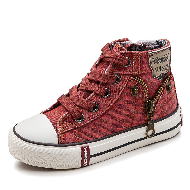 Schuhe in Jeansoptik