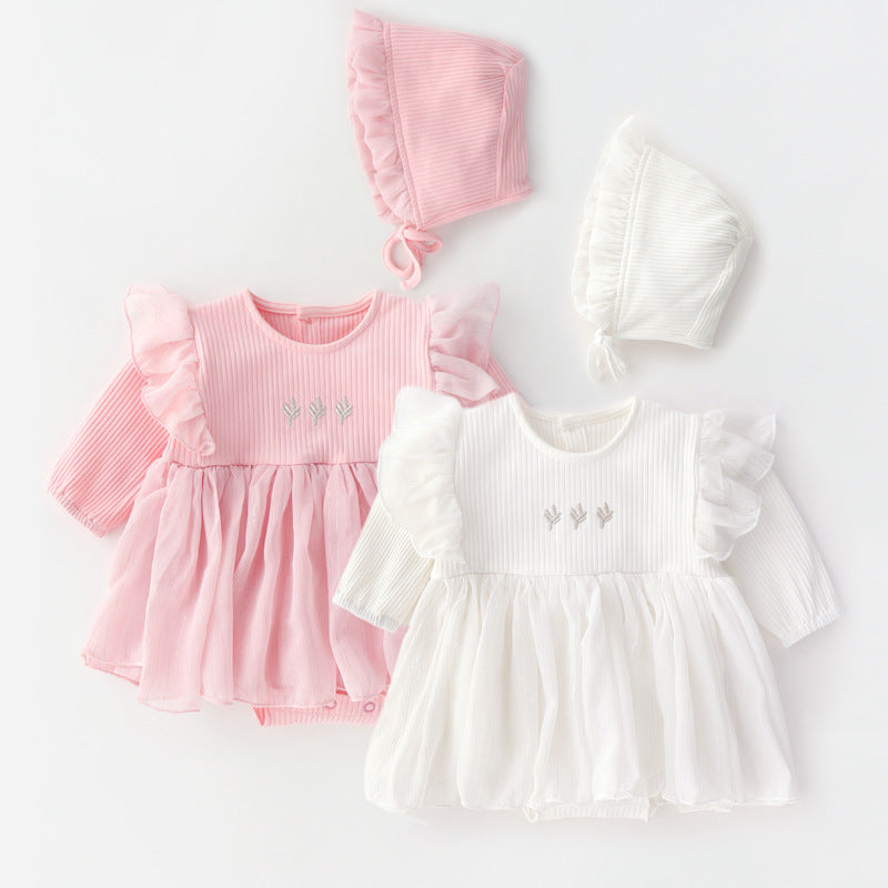 Flauschiges Baby-Kleid