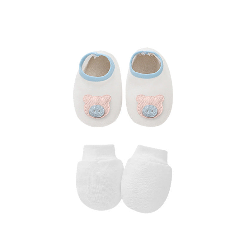 Baumwollhandschuhe Baby Fußstulpen