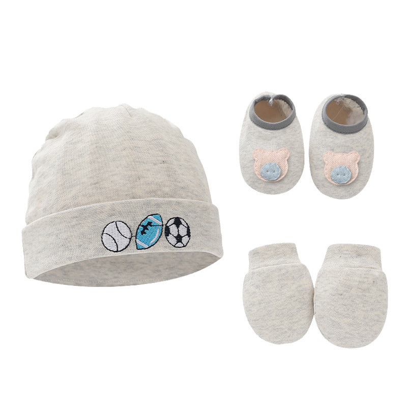 Baumwollhandschuhe Baby Fußstulpen