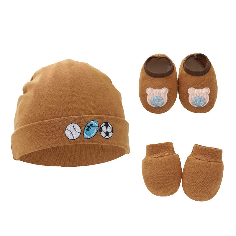 Baumwollhandschuhe Baby Fußstulpen