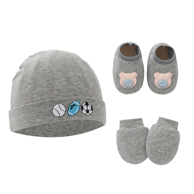 Baumwollhandschuhe Baby Fußstulpen