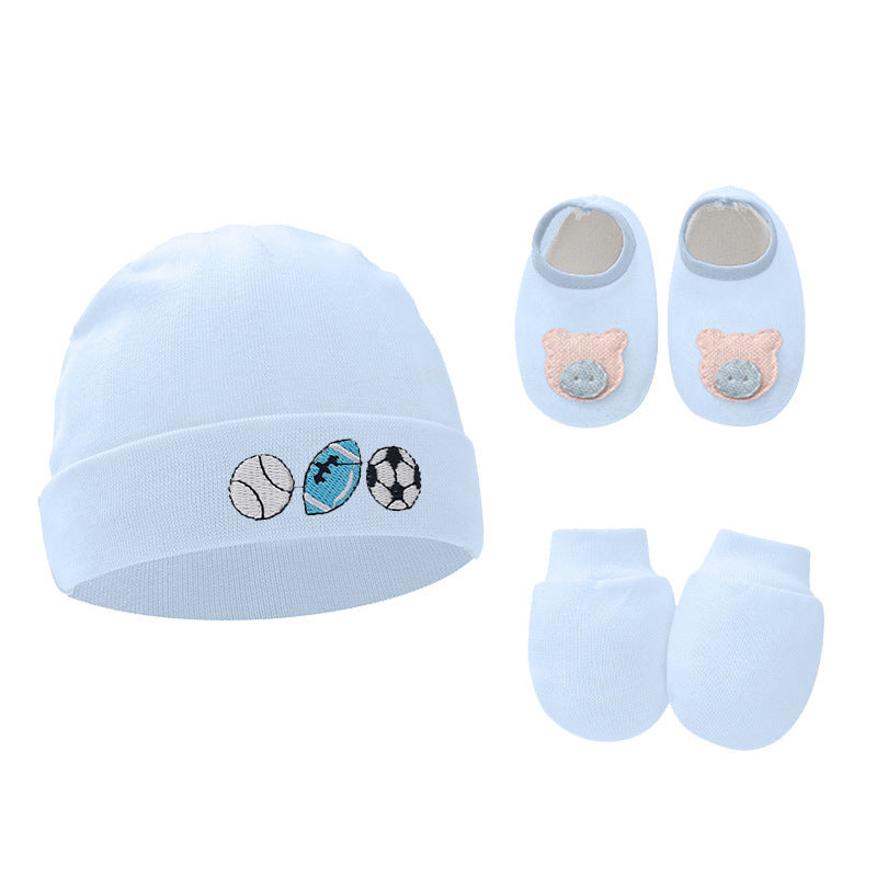 Baumwollhandschuhe Baby Fußstulpen