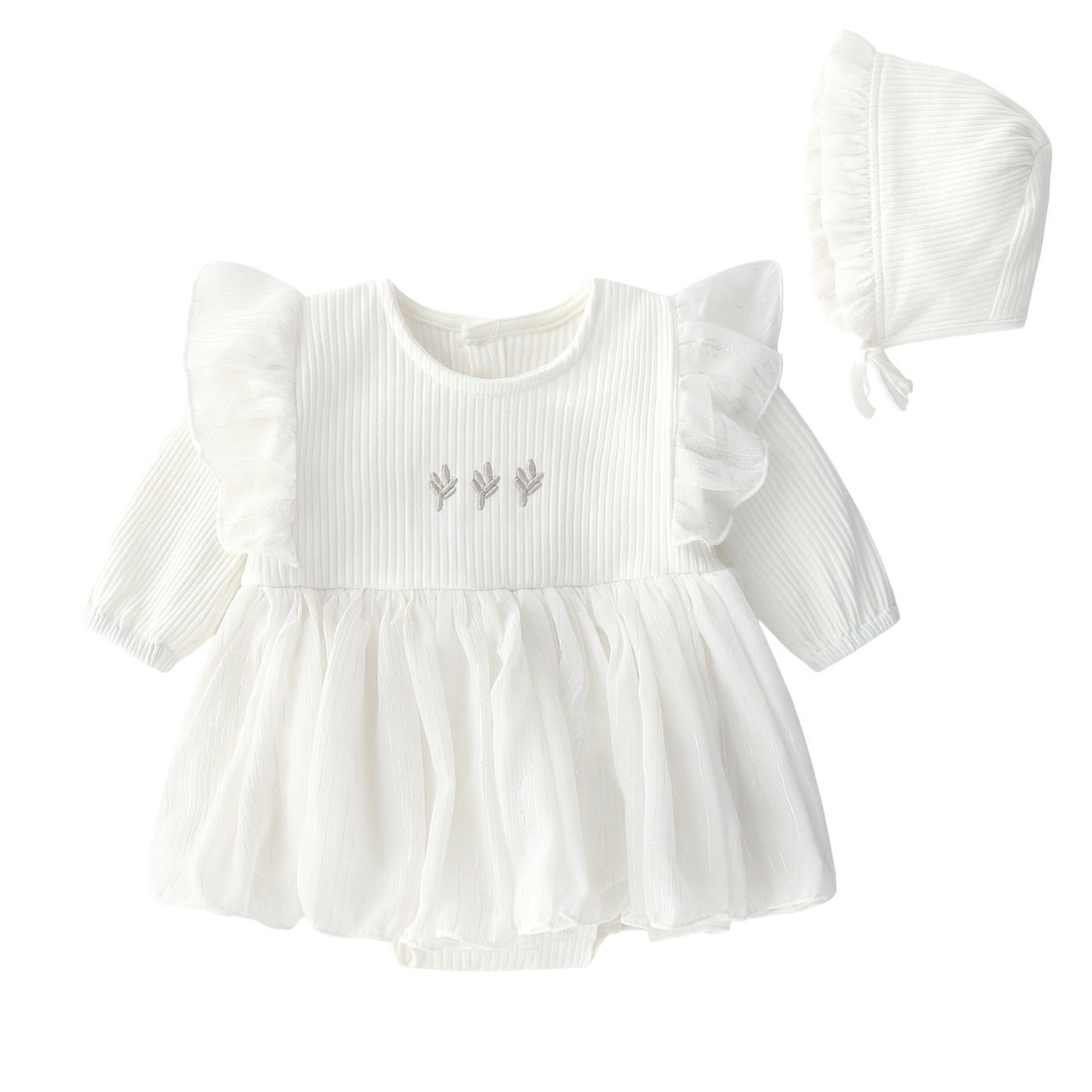 Flauschiges Baby-Kleid