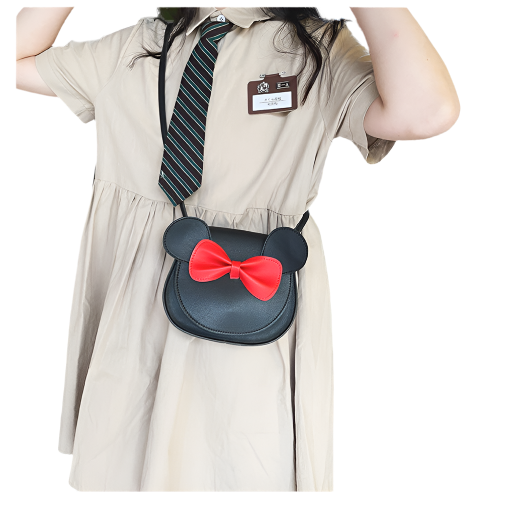 Entzückende Bowknot Weiche Mädchen Tasche