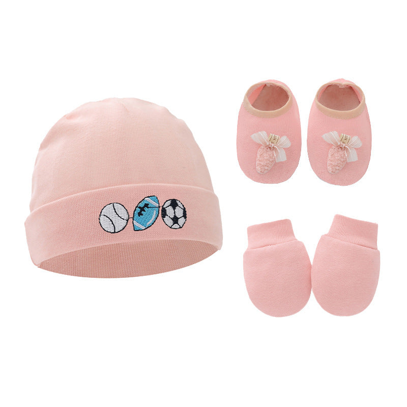 Baumwollhandschuhe Baby Fußstulpen