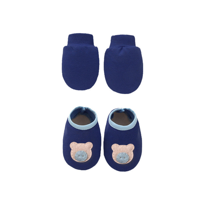 Baumwollhandschuhe Baby Fußstulpen