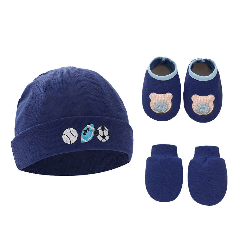 Baumwollhandschuhe Baby Fußstulpen