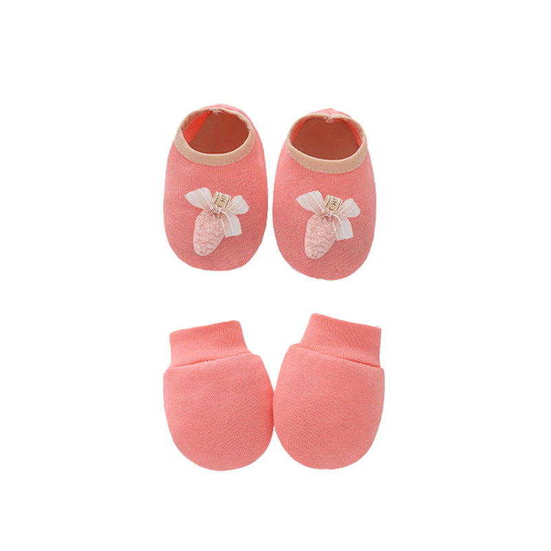 Baumwollhandschuhe Baby Fußstulpen