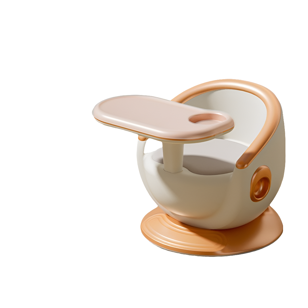 Kinderstuhl mit abnehmbaren Esstisch