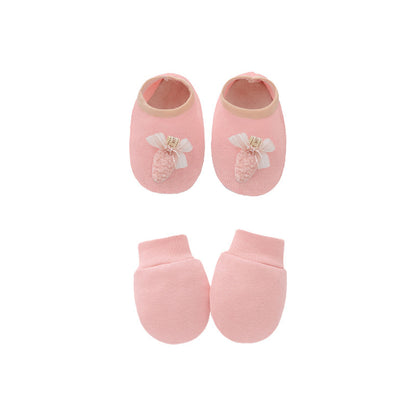 Baumwollhandschuhe Baby Fußstulpen
