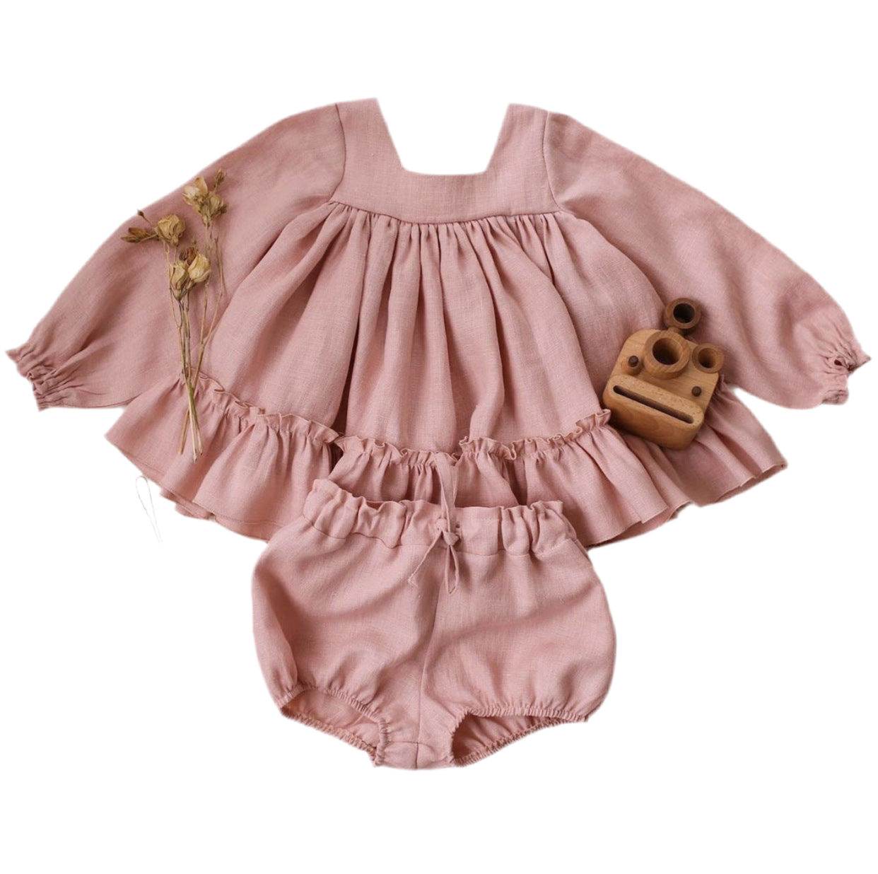 Baby / Mädchen  / Bluse - Sommer Set
