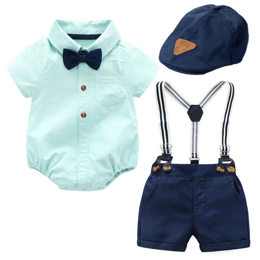 Kletterkleidung Für Jungen - Gentlemen Romper Infant Clothes