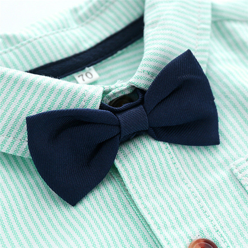 Kletterkleidung Für Jungen - Gentlemen Romper Infant Clothes