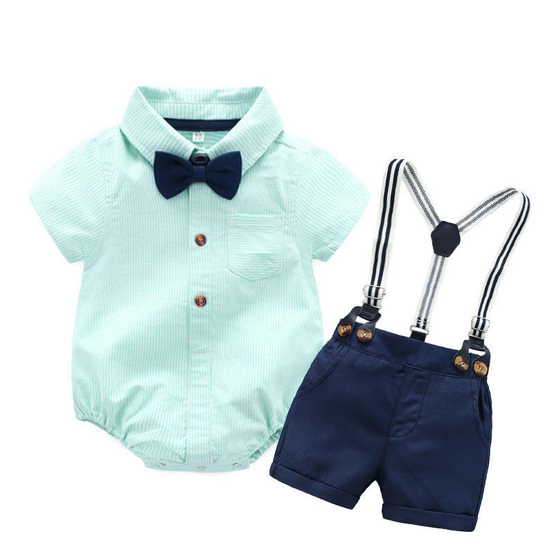 Kletterkleidung Für Jungen - Gentlemen Romper Infant Clothes