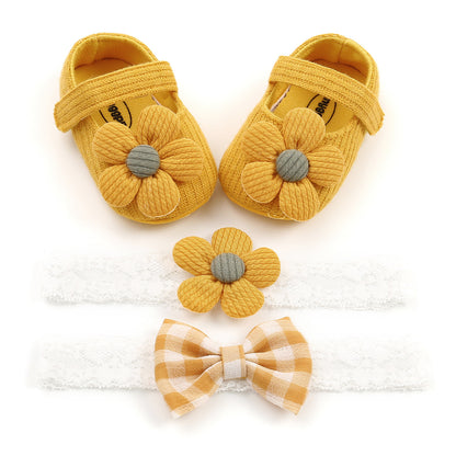 Baby Soft Schuhe / Haarband