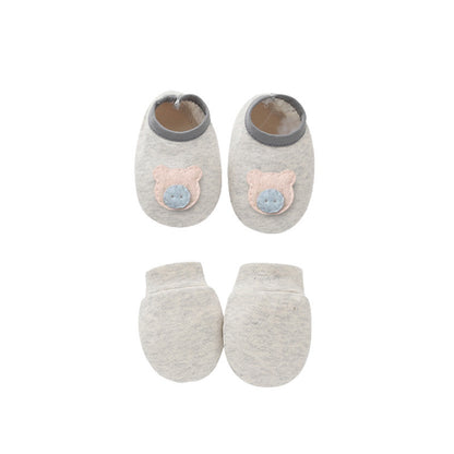 Baumwollhandschuhe Baby Fußstulpen