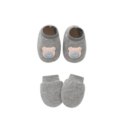 Baumwollhandschuhe Baby Fußstulpen