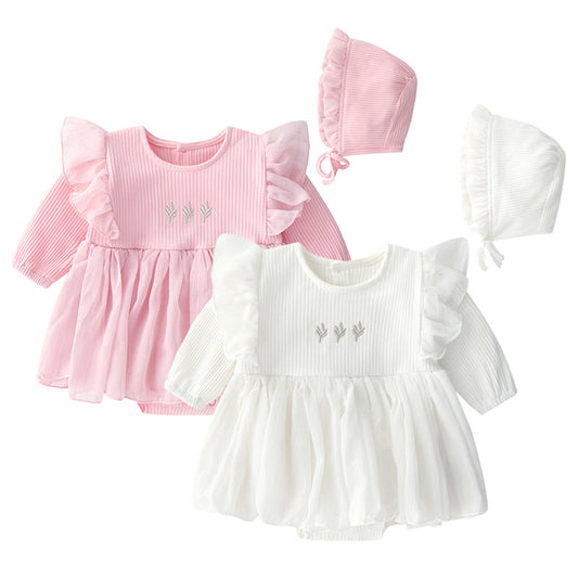 Flauschiges Baby-Kleid