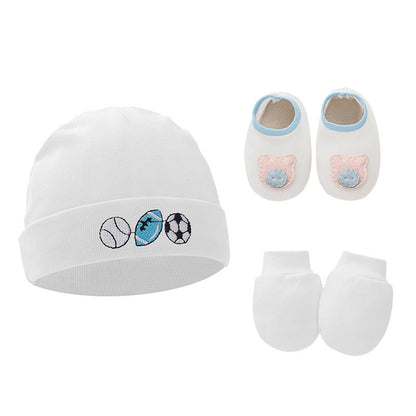 Baumwollhandschuhe Baby Fußstulpen